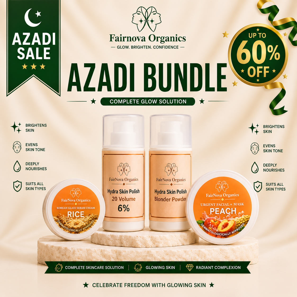 Azadi Bundle 3 in 1