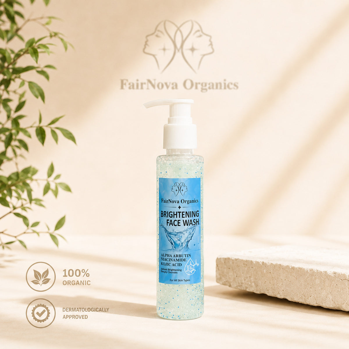 Vitamin B3 And Vitamin E Beeds Brightening  Face wash