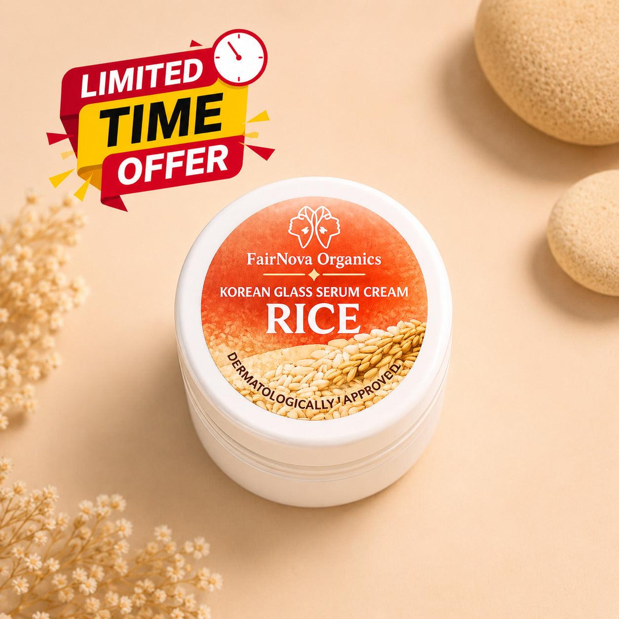 Korean Glass Serum Cream - RICE EXTRACT